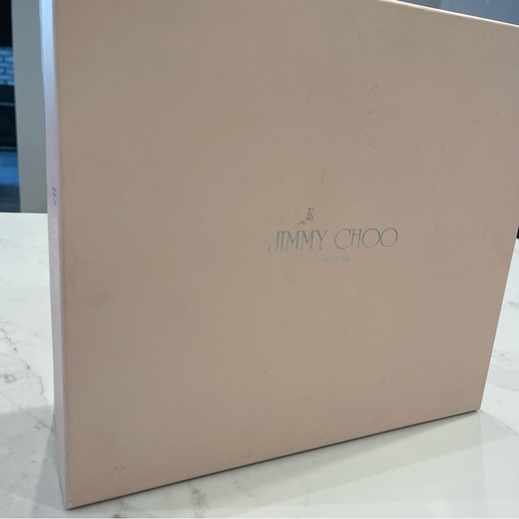 🎉HOST PICK🎉Jimmy Choo grey suede & pattern leather wedge Panama sneaker in box - Picture 2 of 16